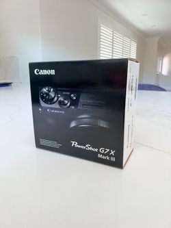 Canon G7X Mark 3
