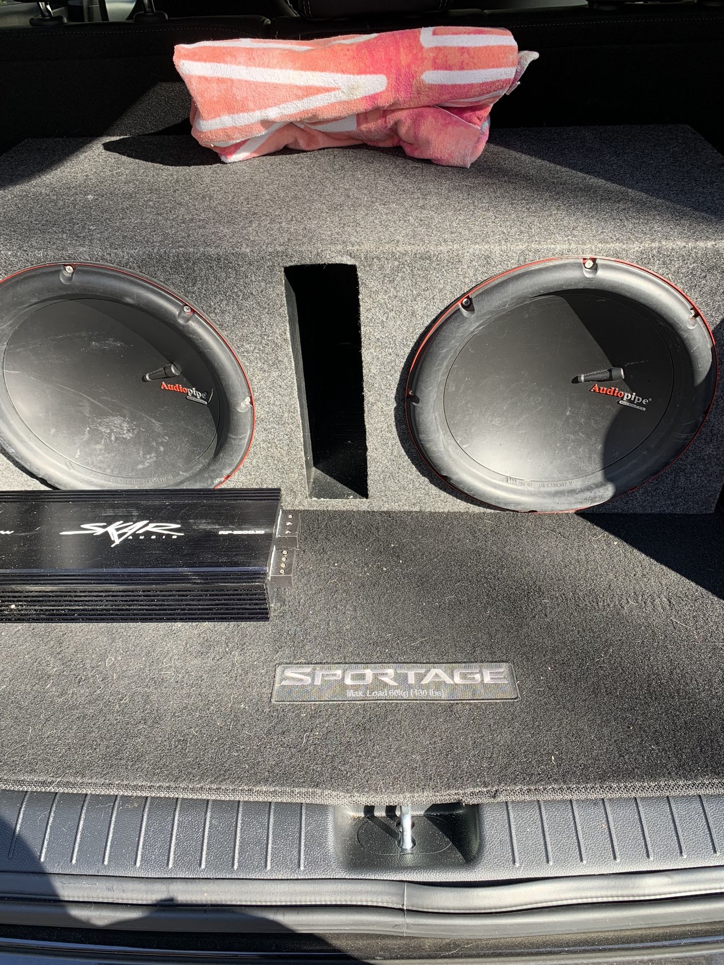 Subwoofers And Amp