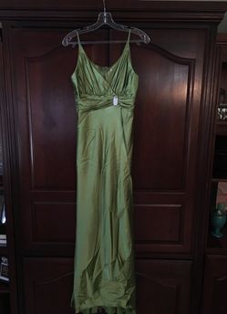 Formal silk dress