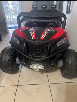 ANPABO 24V 2-Seater Kids Ride-On UTV with Remote Control