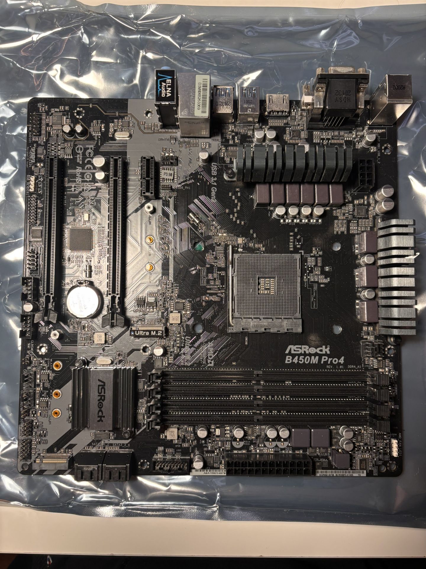 Asrock B450M Pro4 AM4 mATX Motherboard