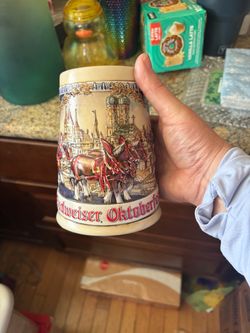 Budweiser Oktoberfest Collectible Beer Stein
