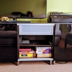 Black TV Stand