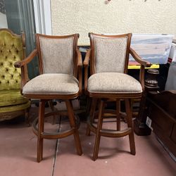 Full Wood Luxury Barstool For breakfast Bar Counters
