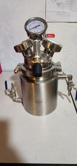 Extractor Resin Trap With Tri Clamp Dome