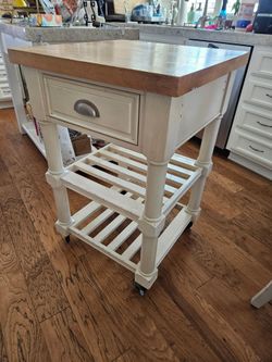 Kitchen island/butchers trolley