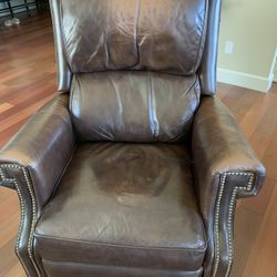 Designer Leather Recliner chairs 