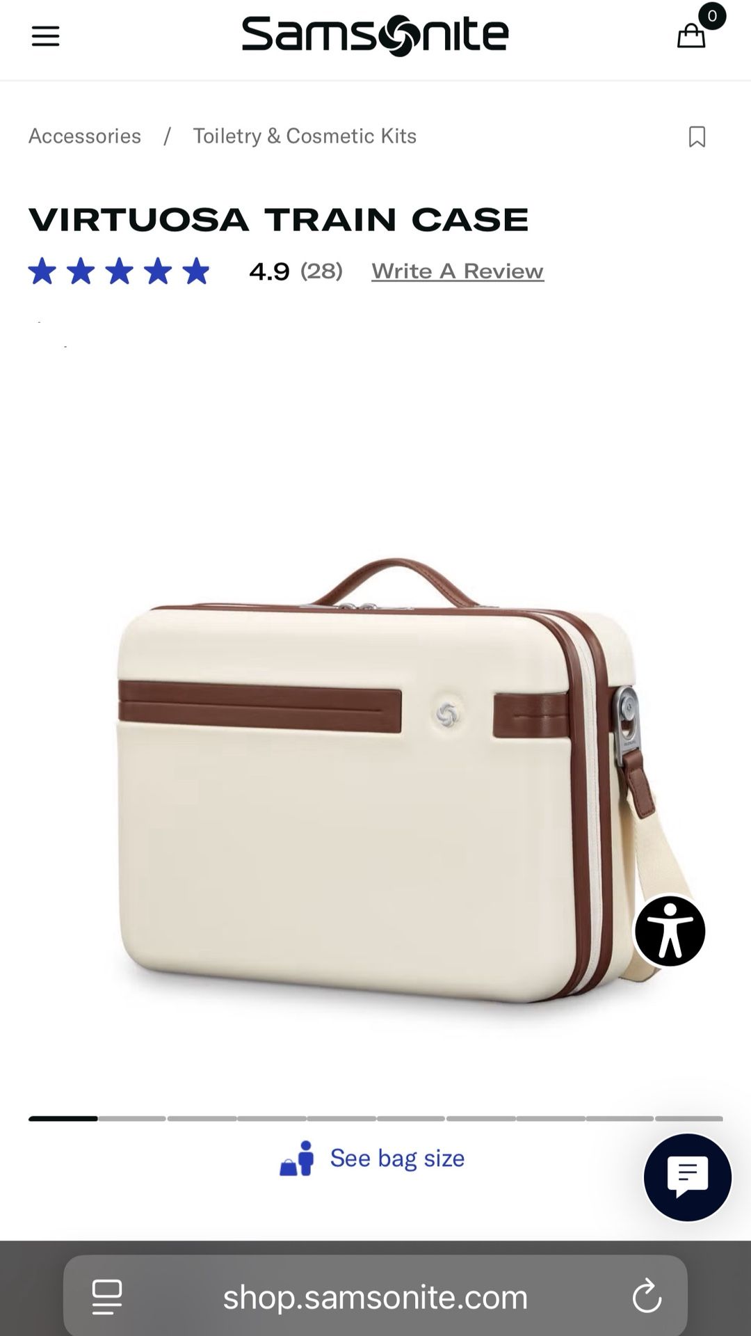 Samsonite VIRTUOSA TRAIN CASE