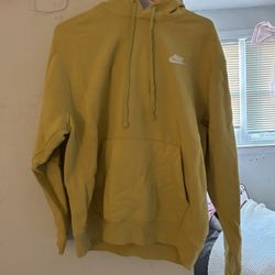 yellow nike hoodie 