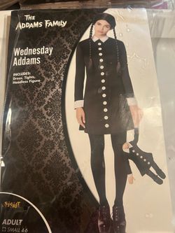Adult Halloween Wednesday Adams Costume