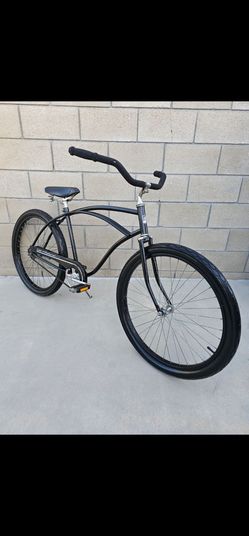 26" Men's Black Beach Cruiser