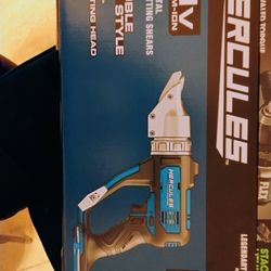 Hercules 14 Gauge 20 V Lithium Ion Metal Cutting Shears