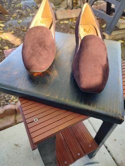 VC signature brown suede wedge Sz 6.5