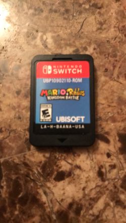 Mario rabbits Nintendo switch