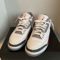 Jordan 3 Fire Red