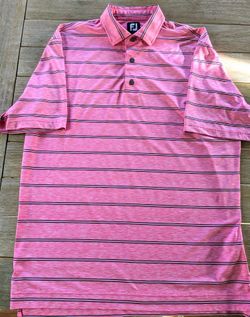 FOOTJOY Mens Performance Golf Polo Size Large