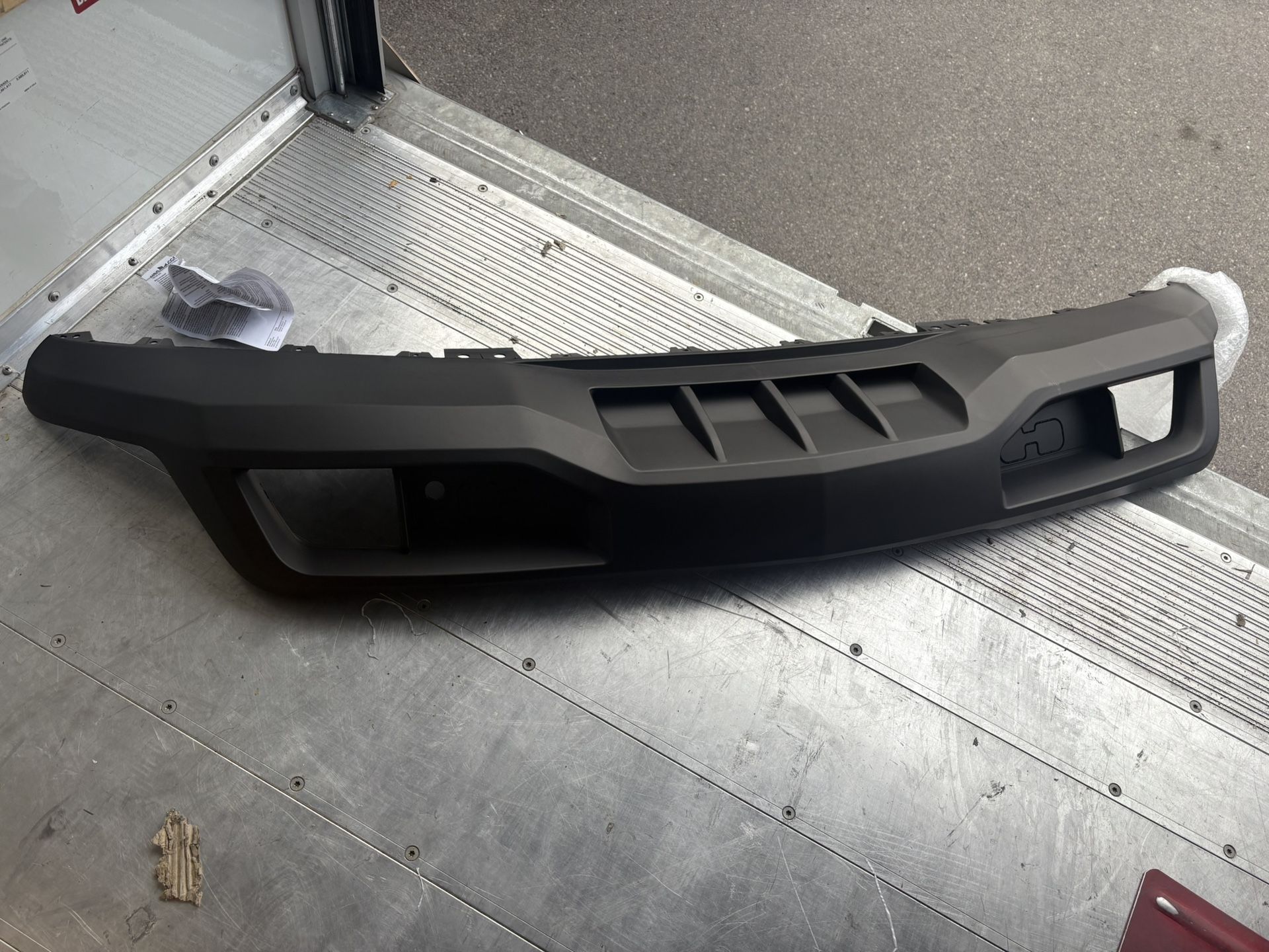 PENSUN Front Bumper Cover Lower Valance Compatible with 2019 2020 2021 Chevy Silverado 1500