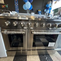 Thor 48” Gas Stove In Stainless Steel 💙👔 Call For Price 