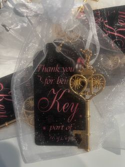 21st Birthday Favors/ Recuerdos