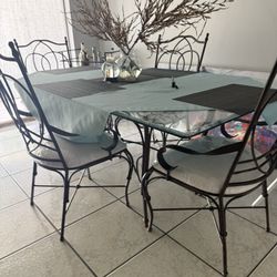 Dining Table With 4 Chairs