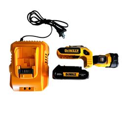 DeWalt 20v Lithium Ion Battery LED Cordless Work Light Flashlight OEM Gen Power Charger Dock LOT