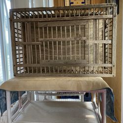 Antique Wood Chicken Coop