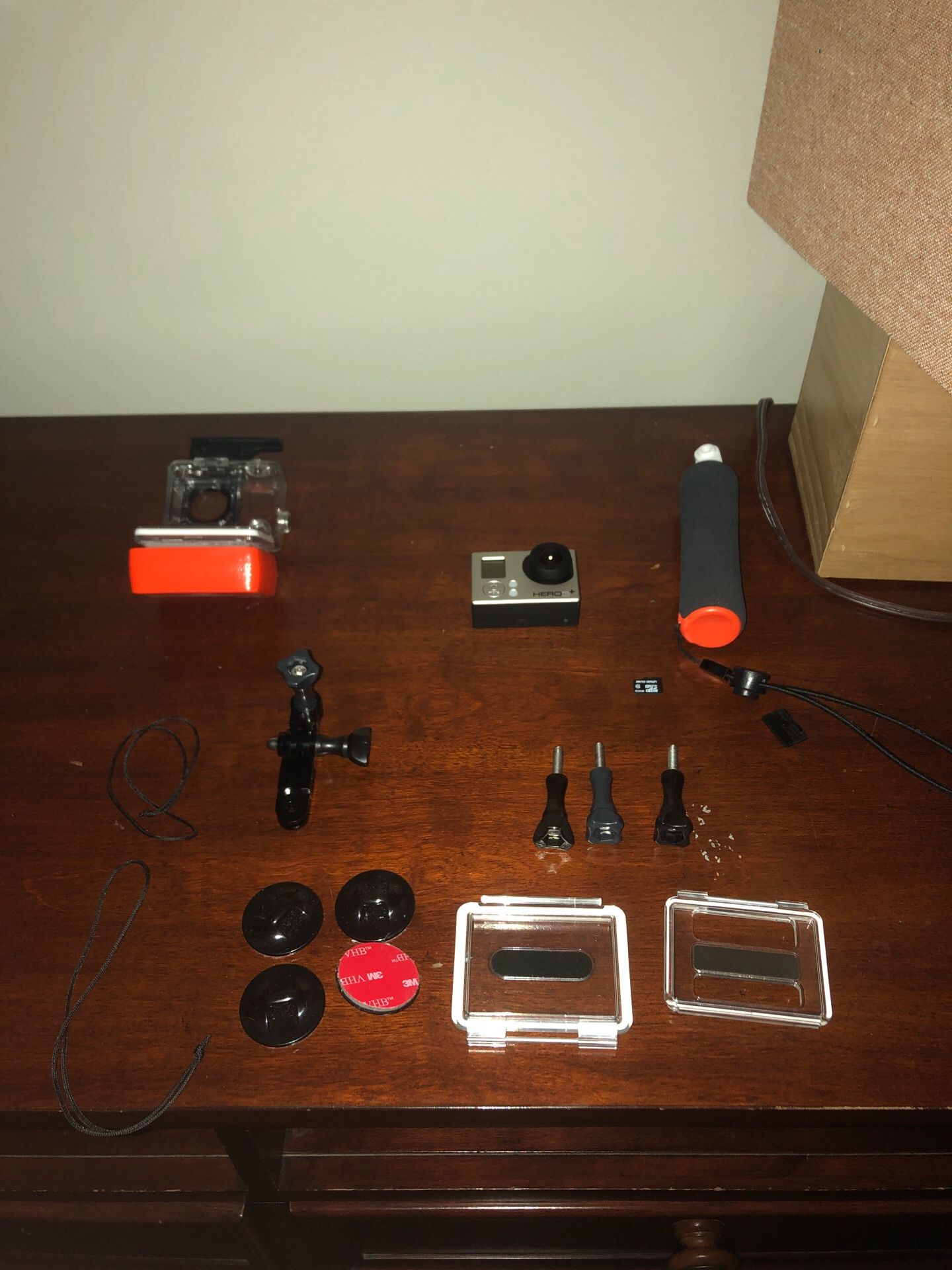 GoPro Hero 3+ with accessories