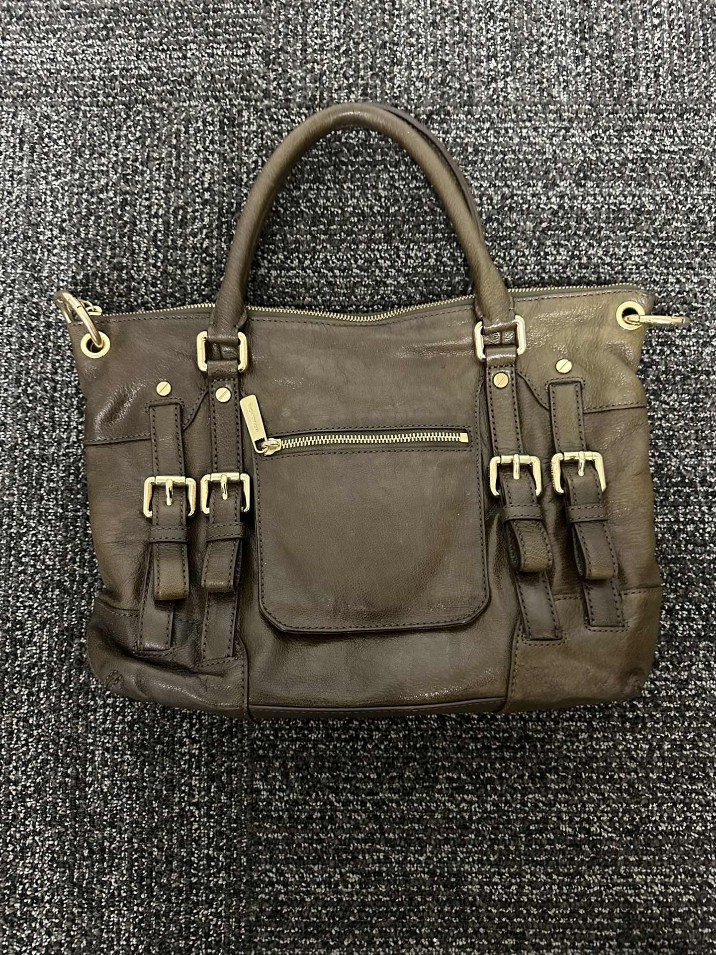 Brown Michael Kors Pocketbook Shoulder Bag