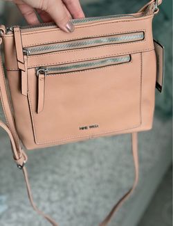 NWT Nine West Coralia Crossbody Bag - Clay Tan - Double Zip - New