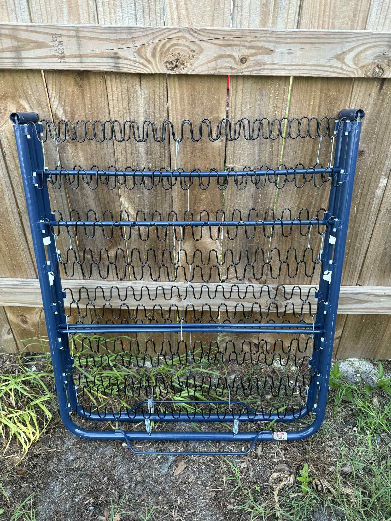Twin Bed Sized Folding Cot Frame