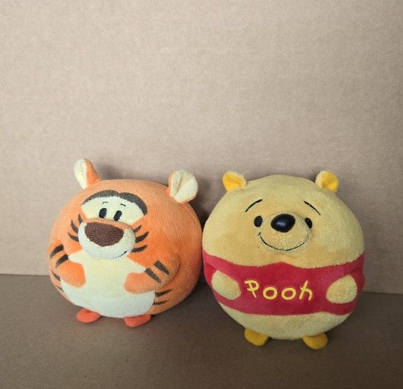 Ty Beanies Ballz Winnie the Pooh & Tigger