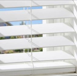 White faux Blinds (Get all or some)