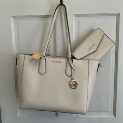 Michael Kors Large Bag With Matching Small Clutch