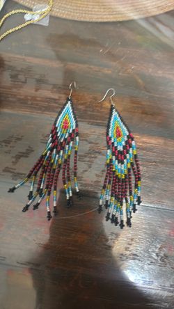 Bead earrings