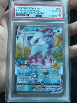 Glaceon Vmax Alt Art Psa 10