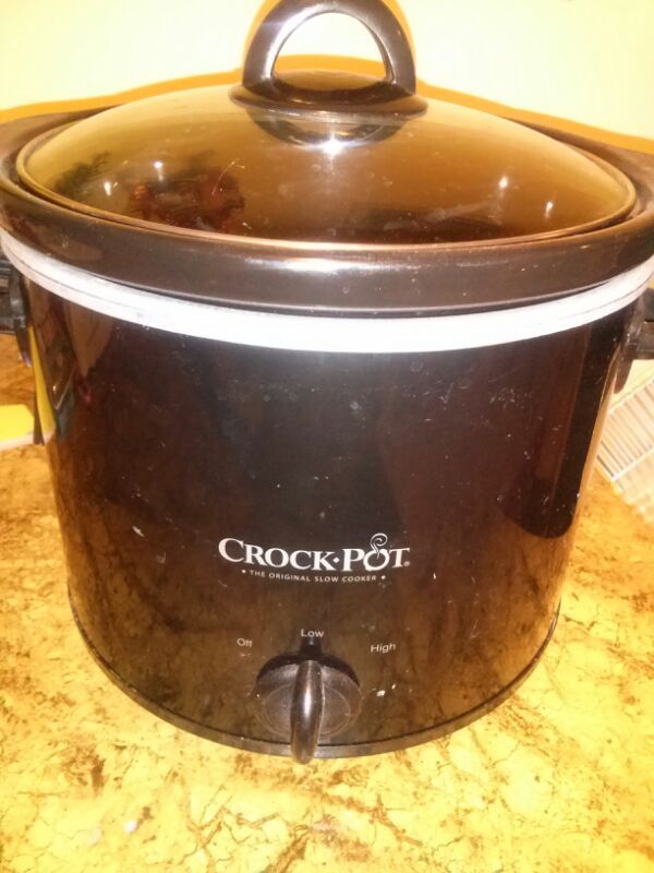 Crock pot. The original slow cooker