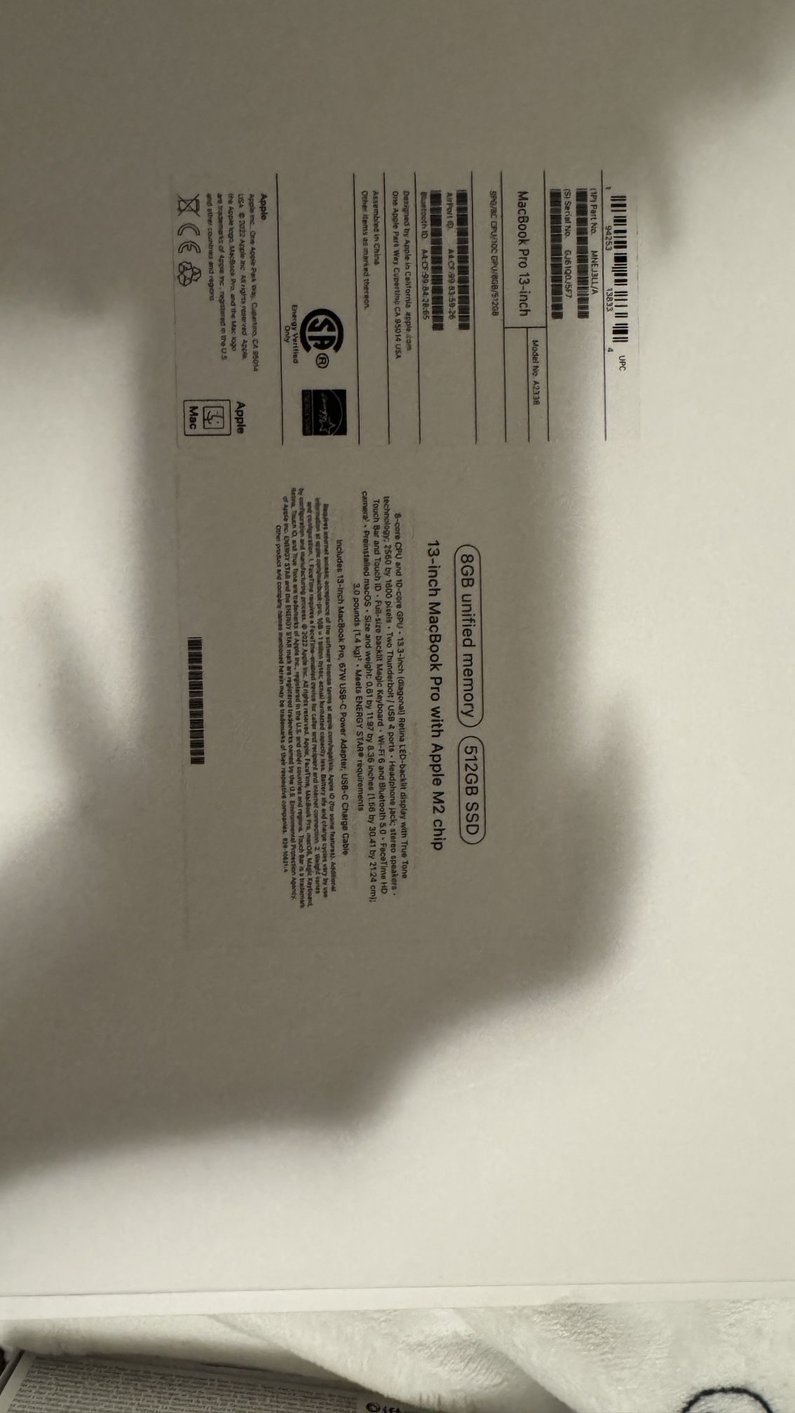 MacBook Pro 13inch Space Gray