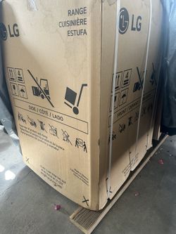 LG Gas Slide-In Range 5.8 cu ft Stainless — NEW Sealed in Box (LSGL5830S)