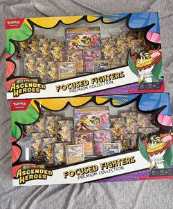 Pokémon Mega Evolution Ascended Heroes Focused Fighters Premium Collection (x2)