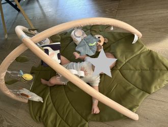 Monstera play mat