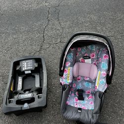 Brand New Newborn Baby Girl Car seat