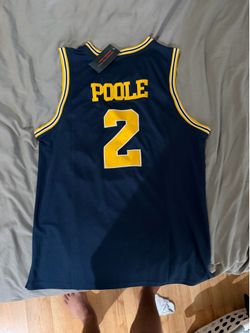 Men's Retro Jordan Poole MICHIGAN #2  Basketball Jersey Stitched