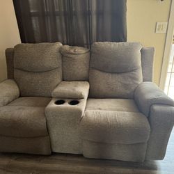 Reclining Loveseat Couch 
