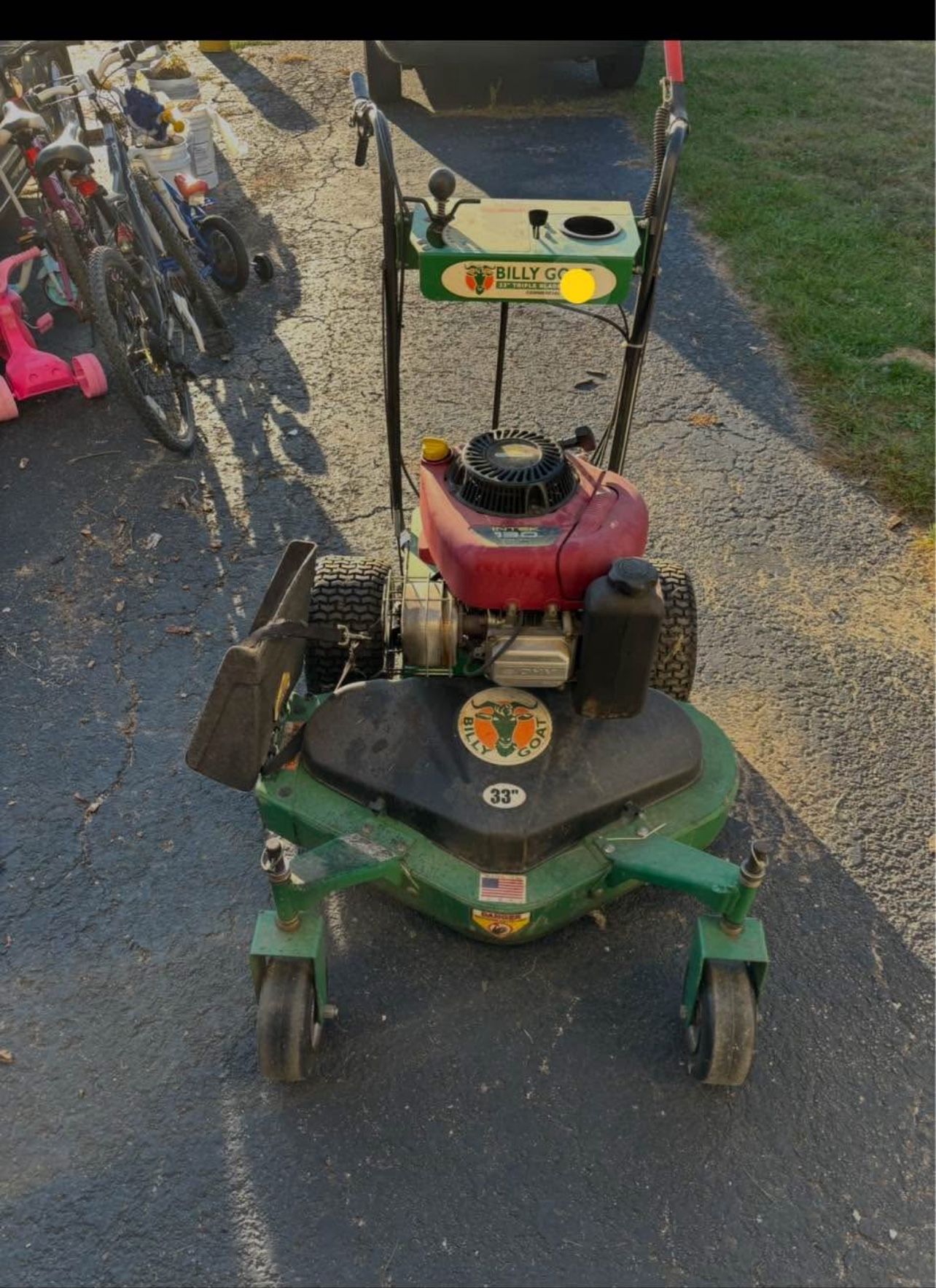 Billy goat Lawn Mower