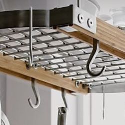Crate & Barrel Pot Rack