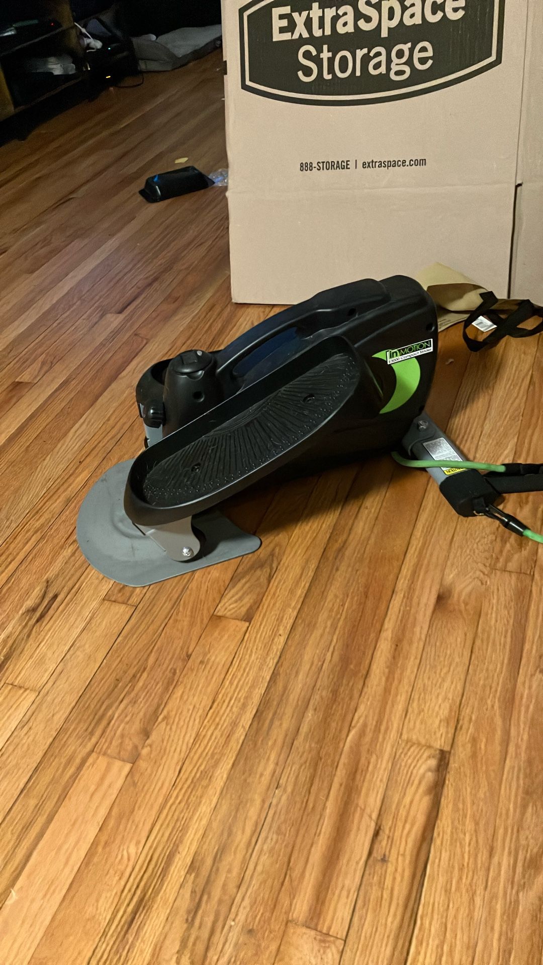Under Desk Portable Elliptical With Screen And Straps 25