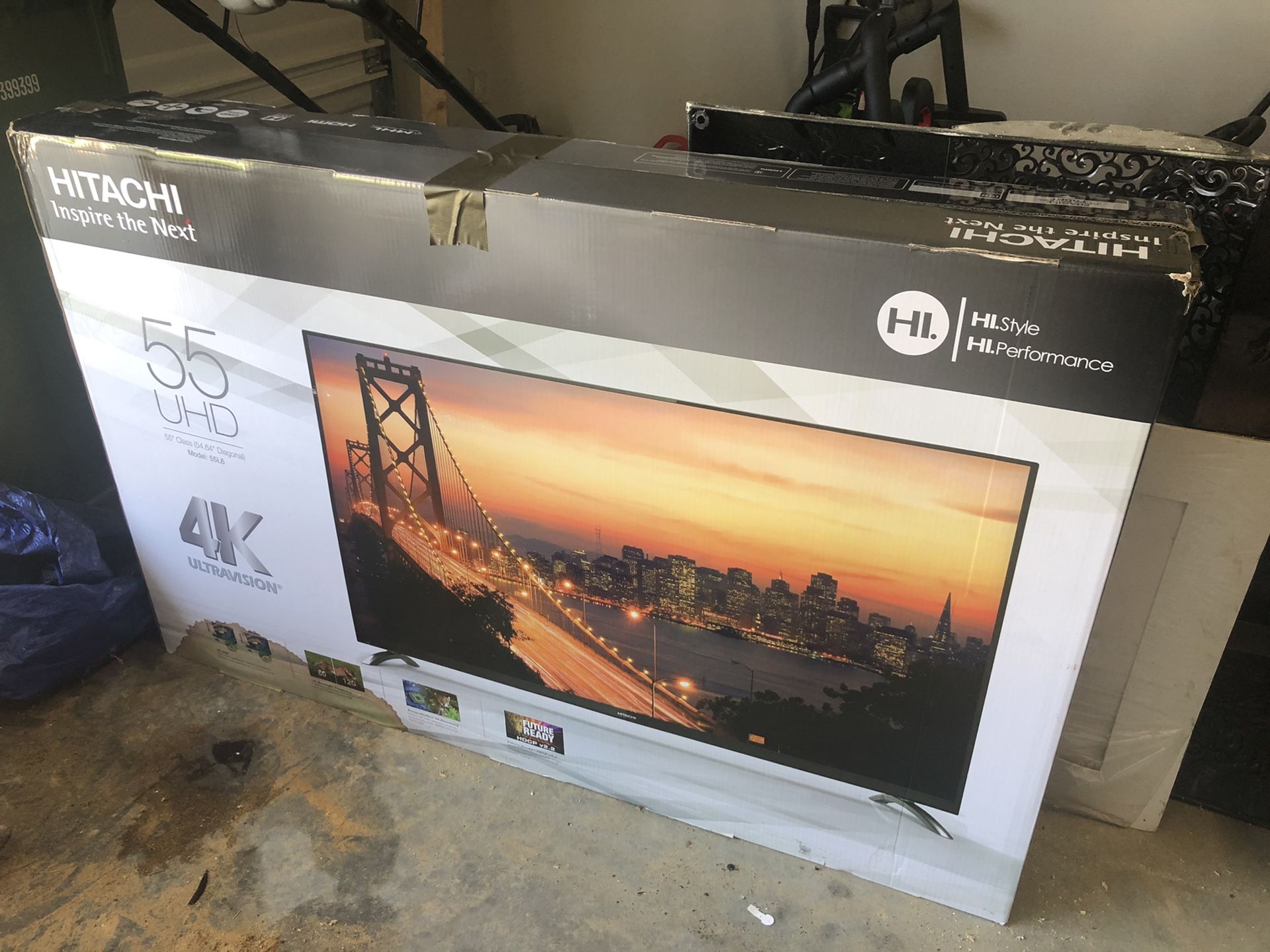 4k 55 inch like new tv