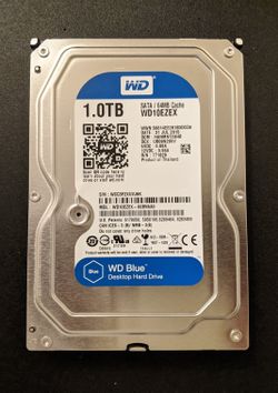 Western Digital 1TB 3.5" SATA HDD