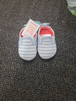 Carter's Baby Shoes Size 0-3 Months