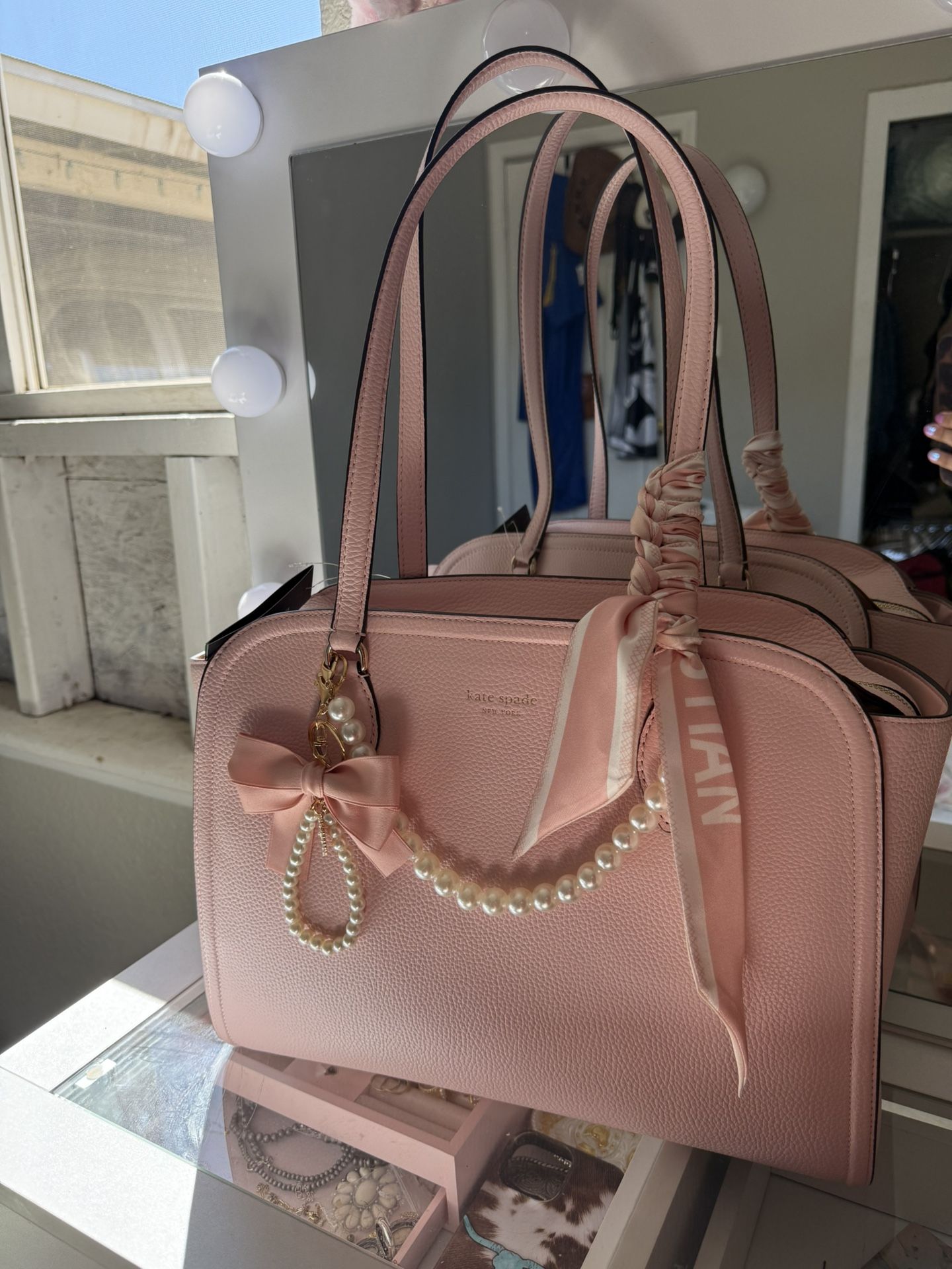 Kate Spade New York Taylor Pebbled Leather Laptop Purse